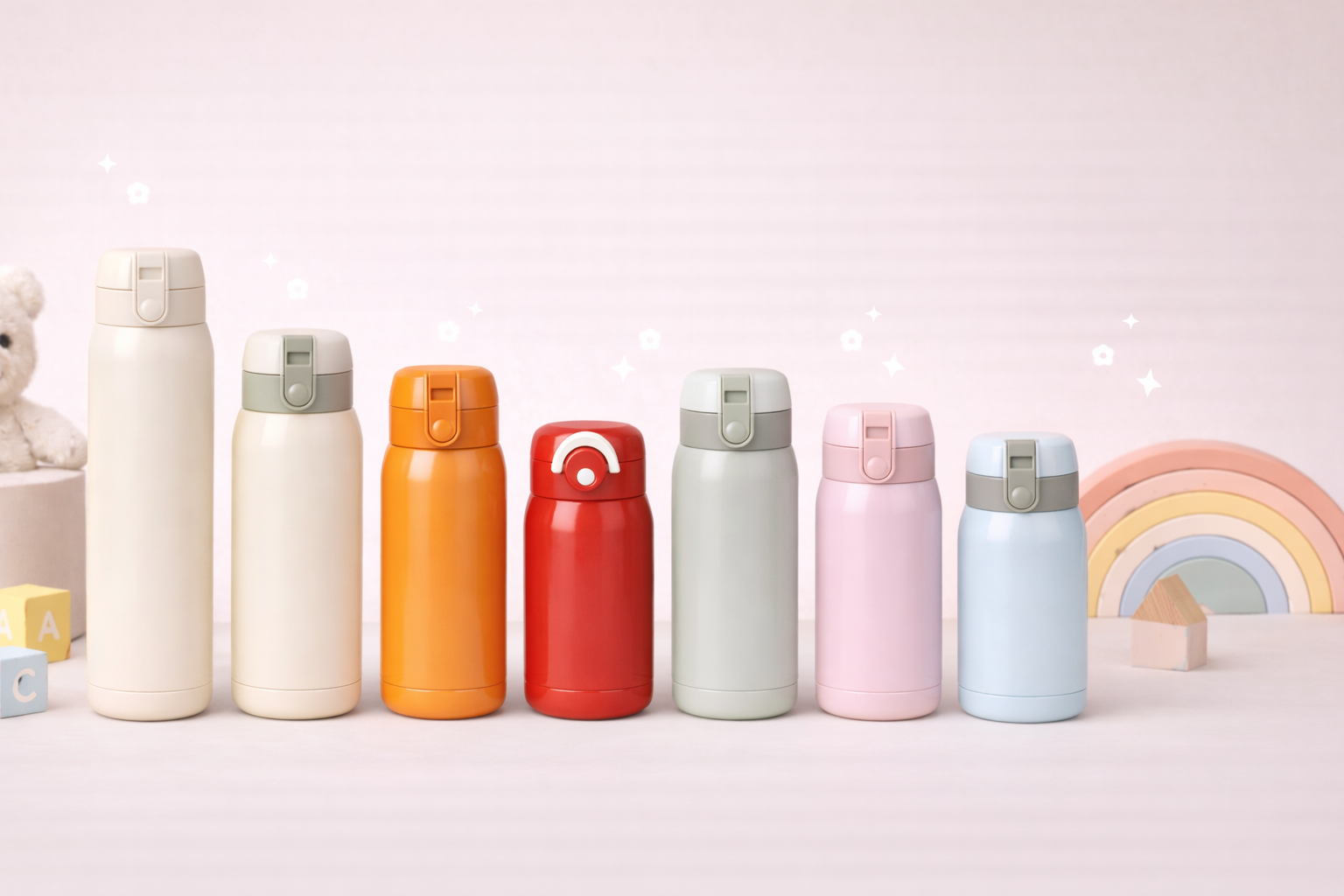 200ML/350ML Stainless Steel Pocket Cup Travel Thermal Coffee Mug Mini Thermos Cup Vacuum Flask Insulated Cup Sport Water Bottle